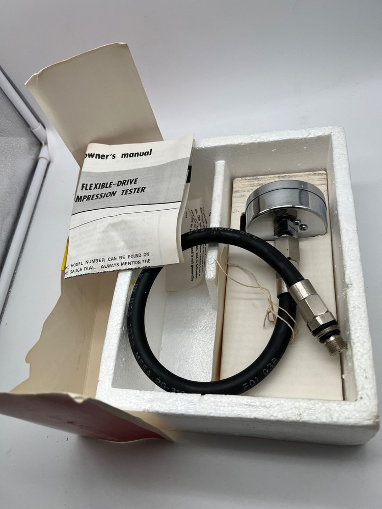 Sears Penske Auto Testing Instrument Flexible Drive Compression Tester 28 2149