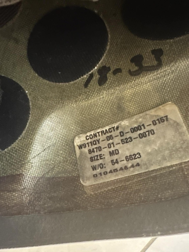 BAE system advanced combat helmet foliage green medium