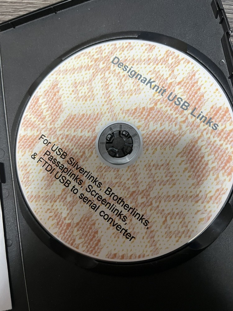Designaknit usb driver cd and usb links cd software Discs Only