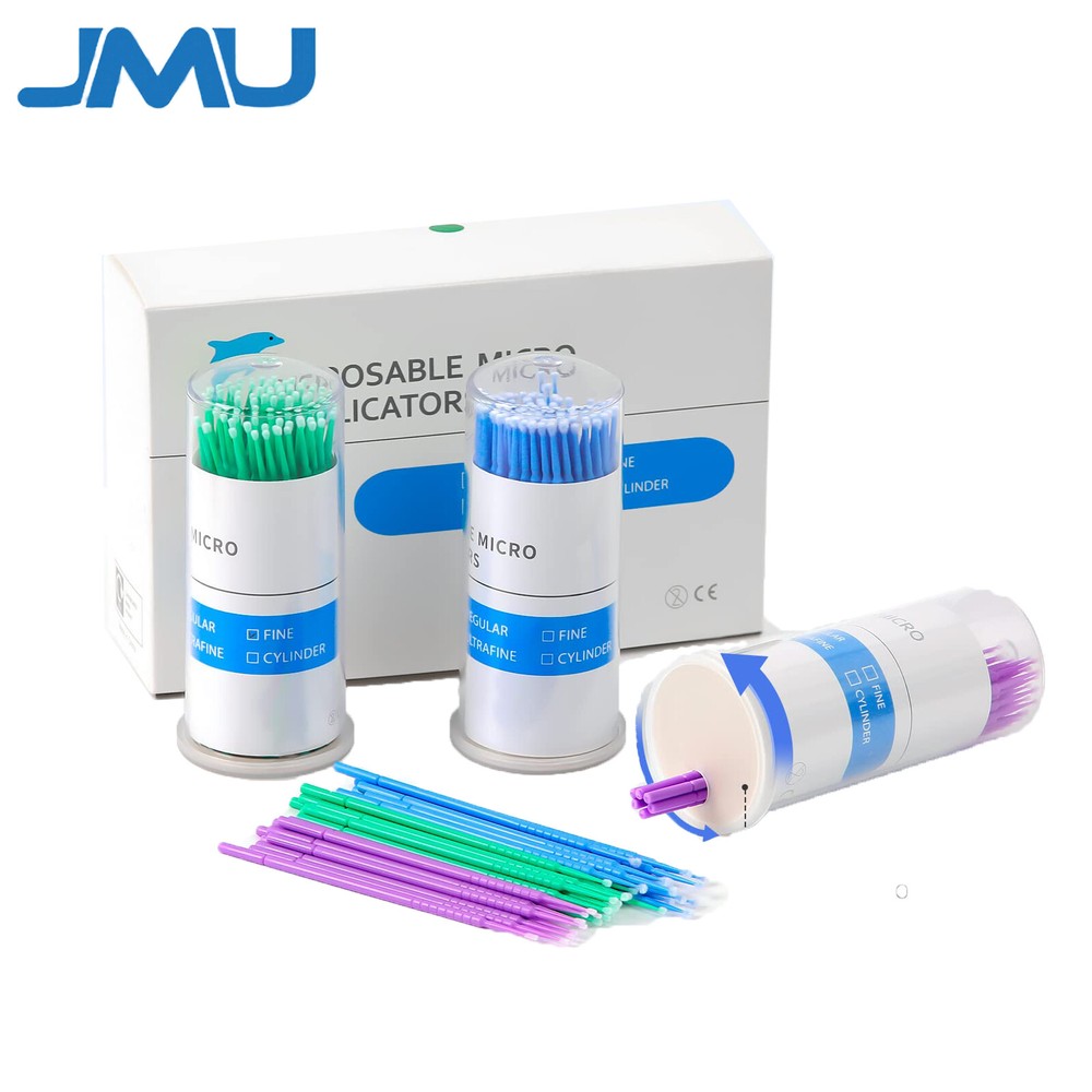 2000/5Boxes Dental Microbrush Micro Brush Applicator Tips Regular/Fine/Ultrafine