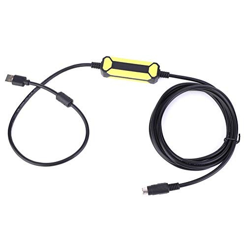 Programming Cable Data Cable Fit for FX1S/1N/2N/3U FX Series PLC USB-SC09-FX