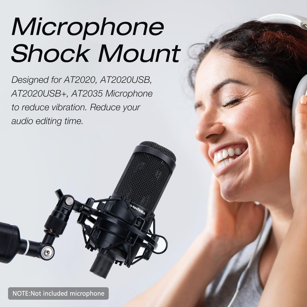 YOUSHARES AT2020 Shock Mount, Microphone Mount