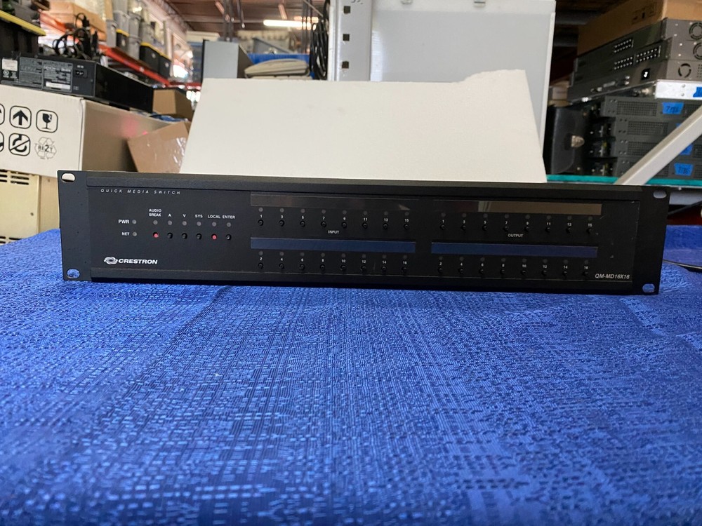 Creston QM-MD16x16 Quick Media Switch Matrix Switcher