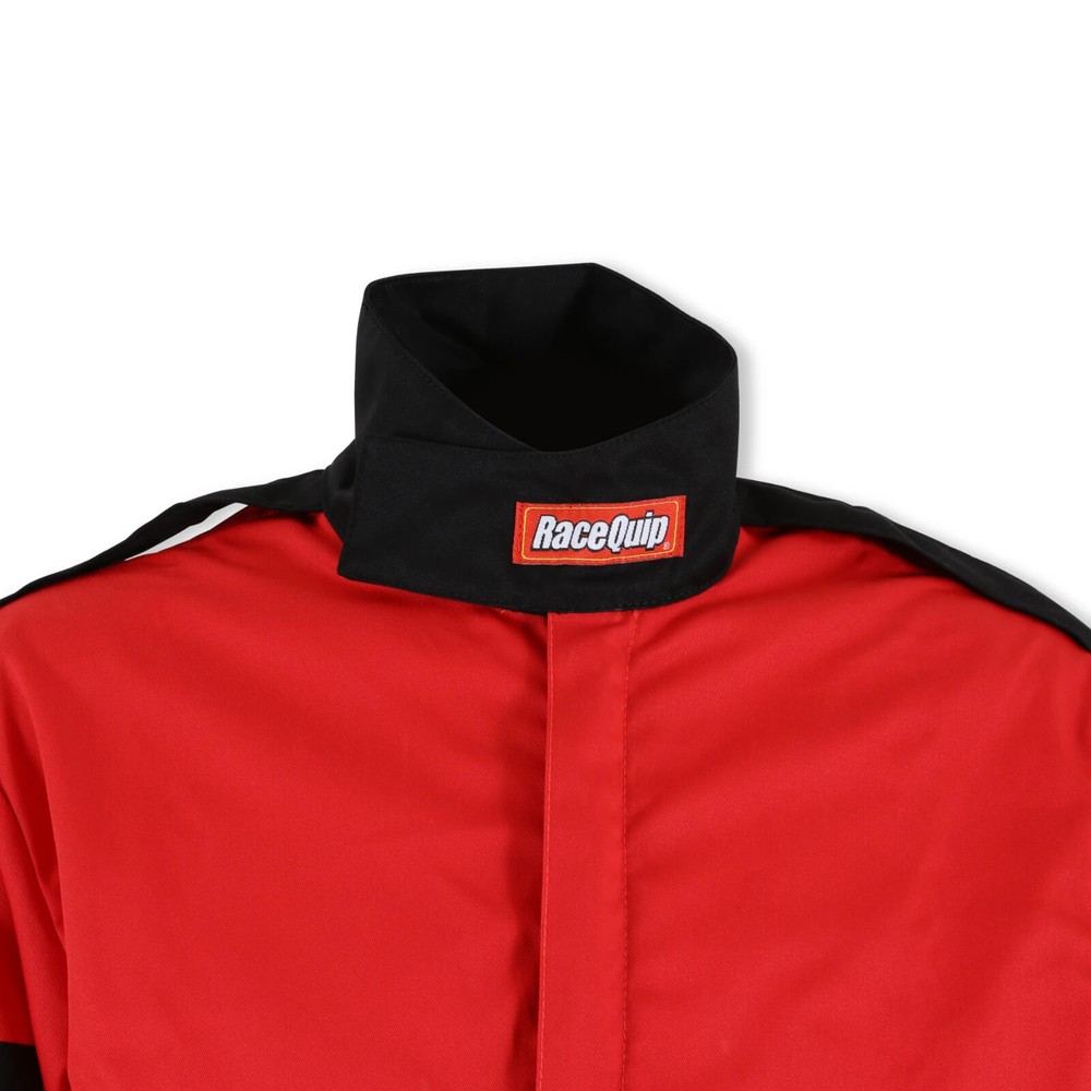 RaceQuip Single Layer Fire Suit Jacket Red - Medium
