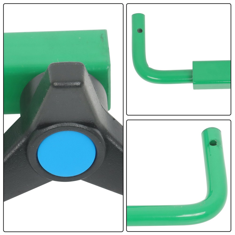 Green Easy Change Quick Hitch for Category 2 Tractors/Implement w/Stabilizer Bar