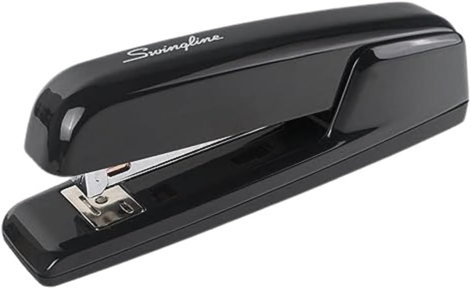 Black Desktop Stapler, 30 Sheet Capacity
