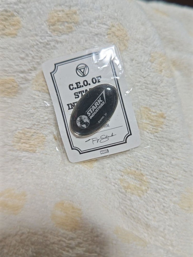 stark industries pins