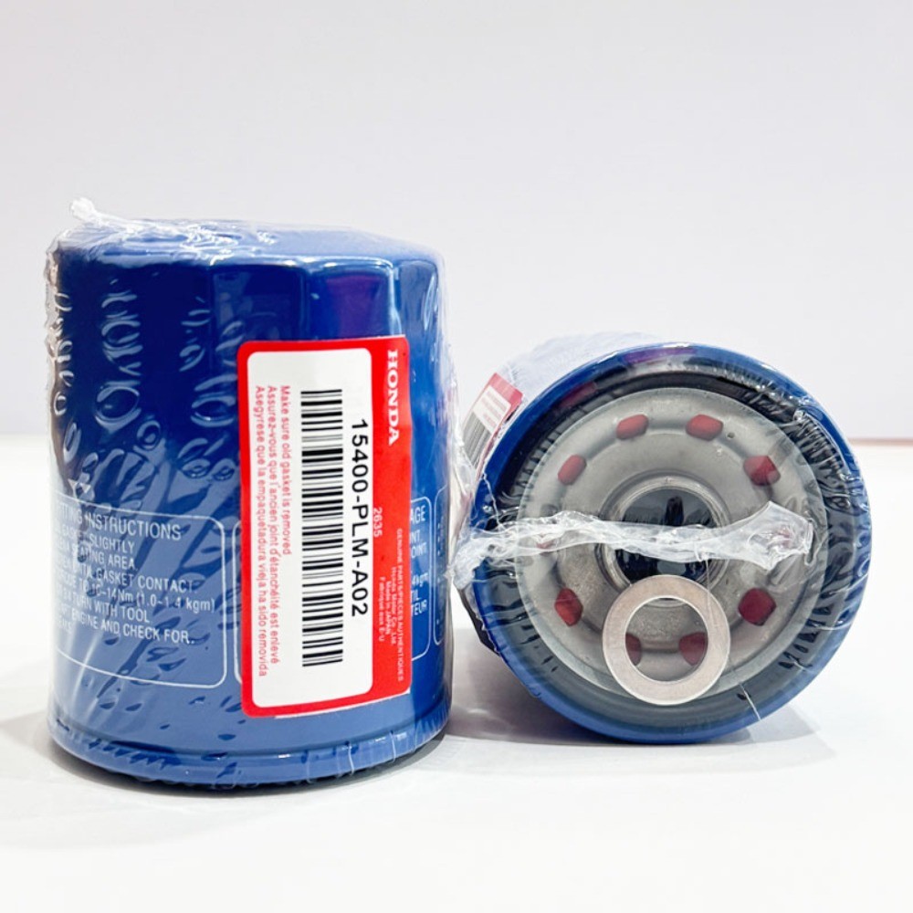 6Sets Honda Genuine Oil Filters WITH Drain Plug Washer 15400-PLM-A02 NEW SEALED