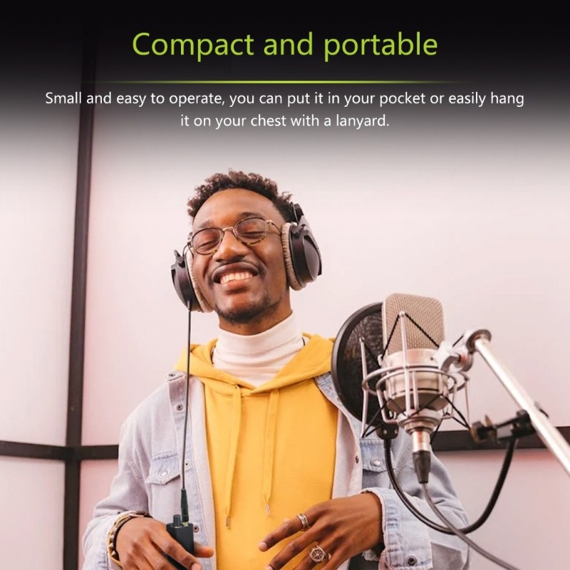 Studio Grade Portable Headphone Amplifier,Noise Reductions Feature Stage Use