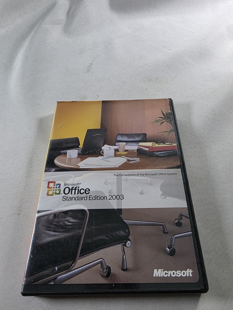 Microsoft Office Standard Edition 2003 Software, No Key
