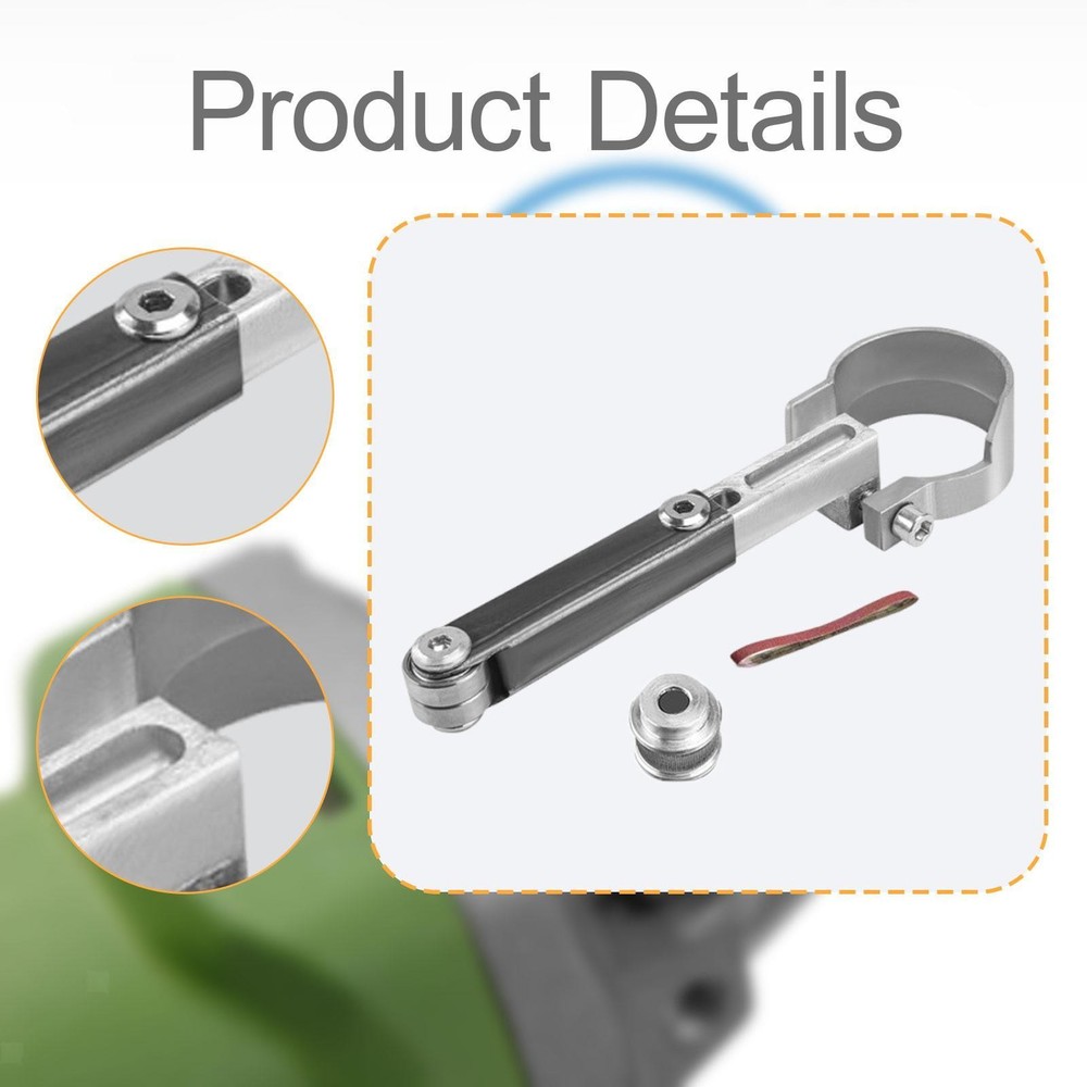 Sanding Belt Adapter for Grinder Accessories Mini Belt Sander Conversion Kit