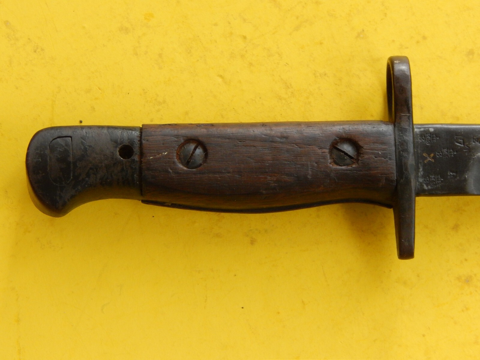 ENFIELD 1907- Mk111 SWORD BAYONET /SCABBARD - MOLE ( 1910) + (Canadian Marked)