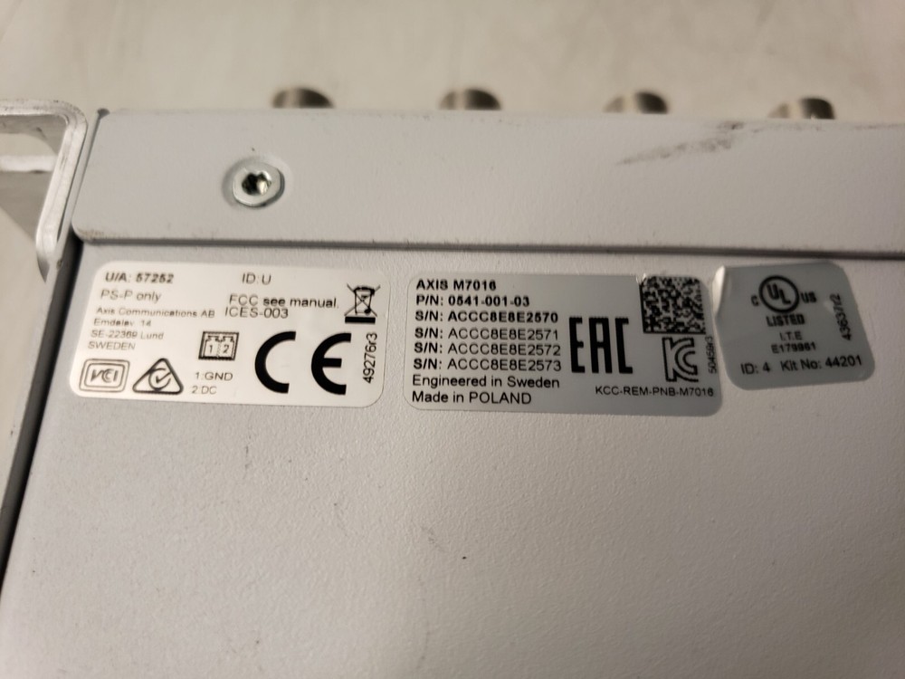 Axis M7016 Video Encoder -16 channel