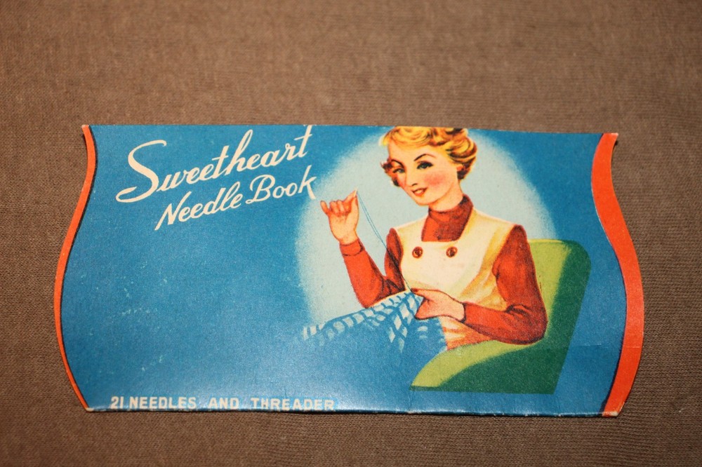 Original WW2 U.S. Serviceman's 'Sweetheart' Needle Book, Unused & Complete
