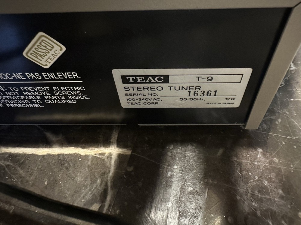 Teac T-9 Digital Synthesizer , Teac A-7 System ( Read Description )
