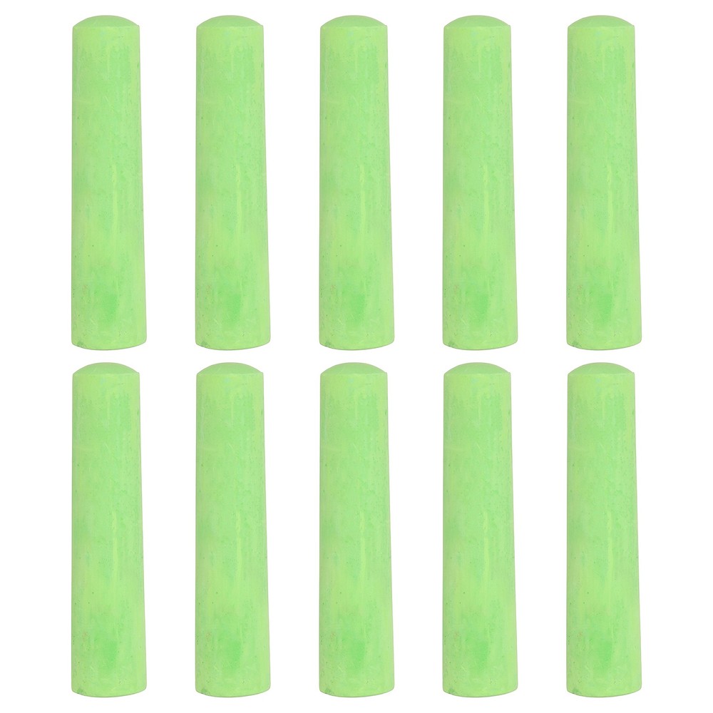 20 PCS Dustless Chalk, Green Sidewalk Chalk Large Solid Huge for Outdoor