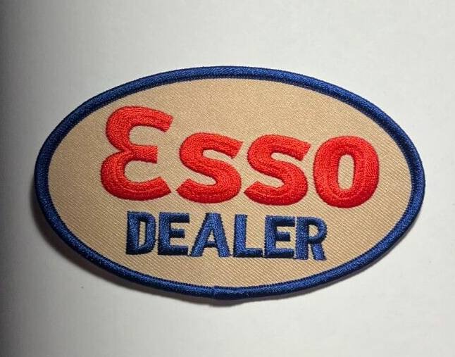 Esso patch esso patch esso dealer patch 4.5" wide iron or sew on esso patch