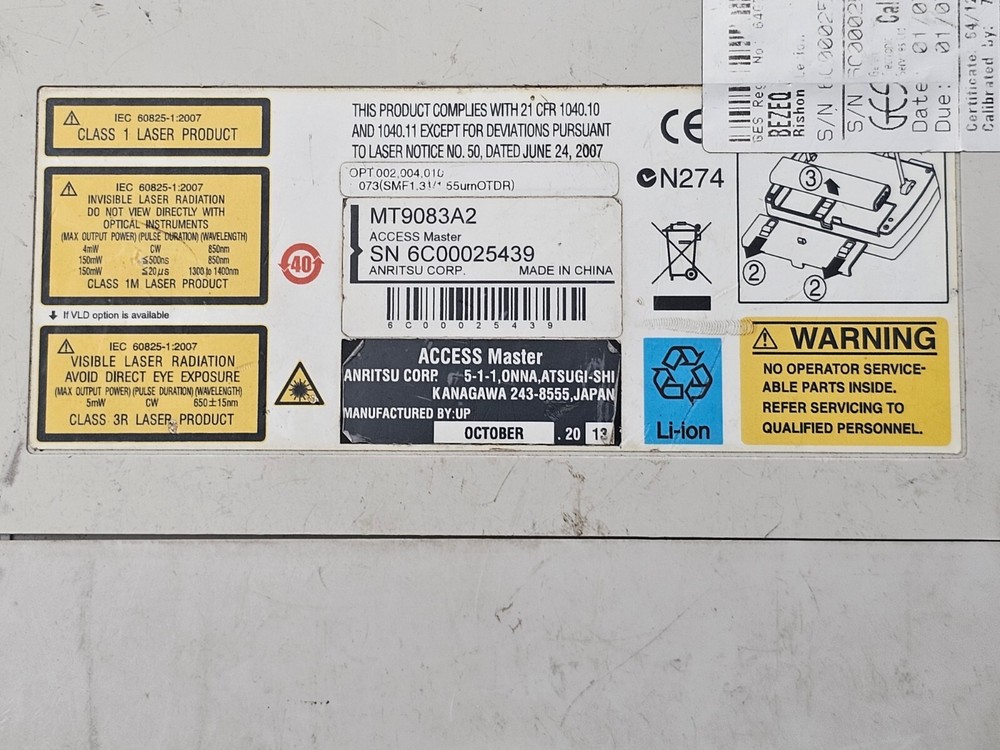 Anritsu MT9083A2 Access Master