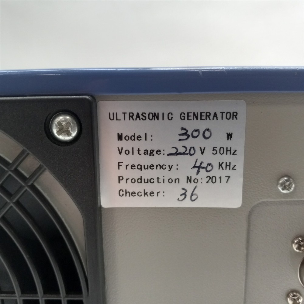 Ultrasonic Generator Model 300W Automatic Frequency Adjustment Cleaning System
