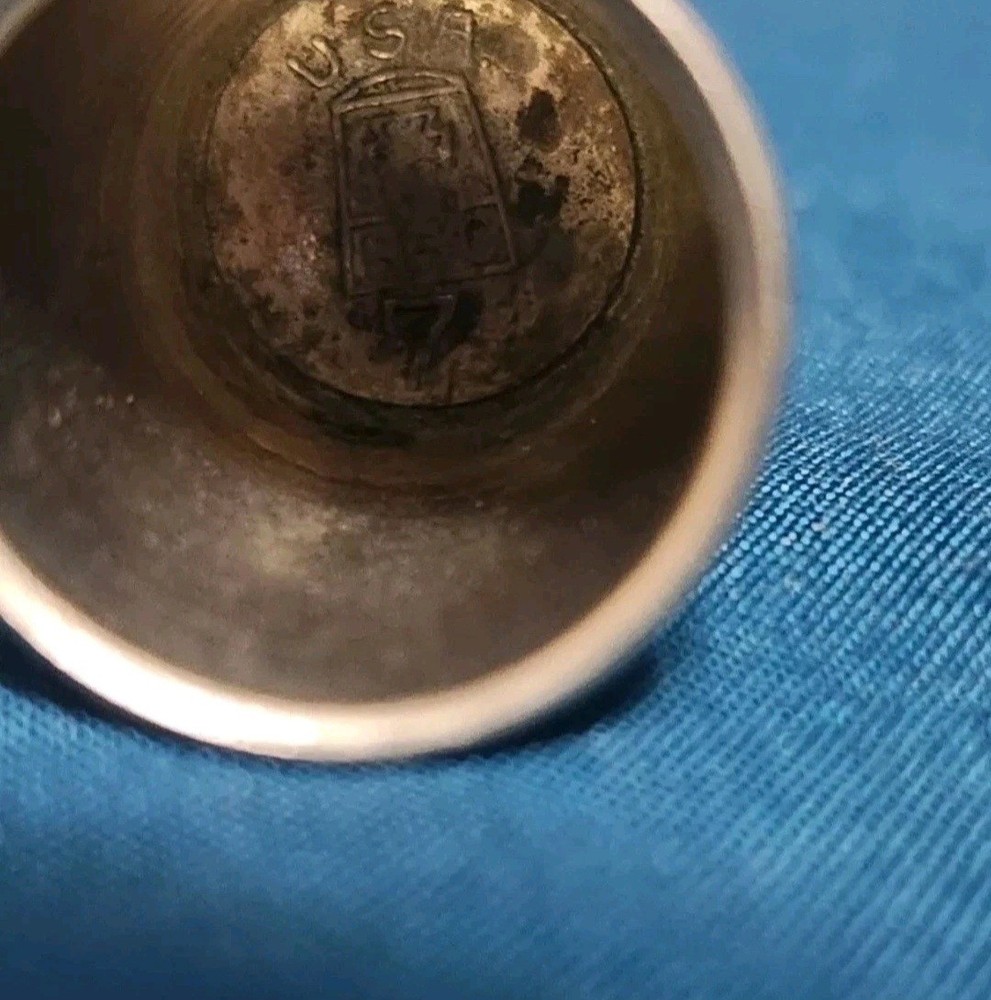 Antique Simons Bros Co Thimble Size 7