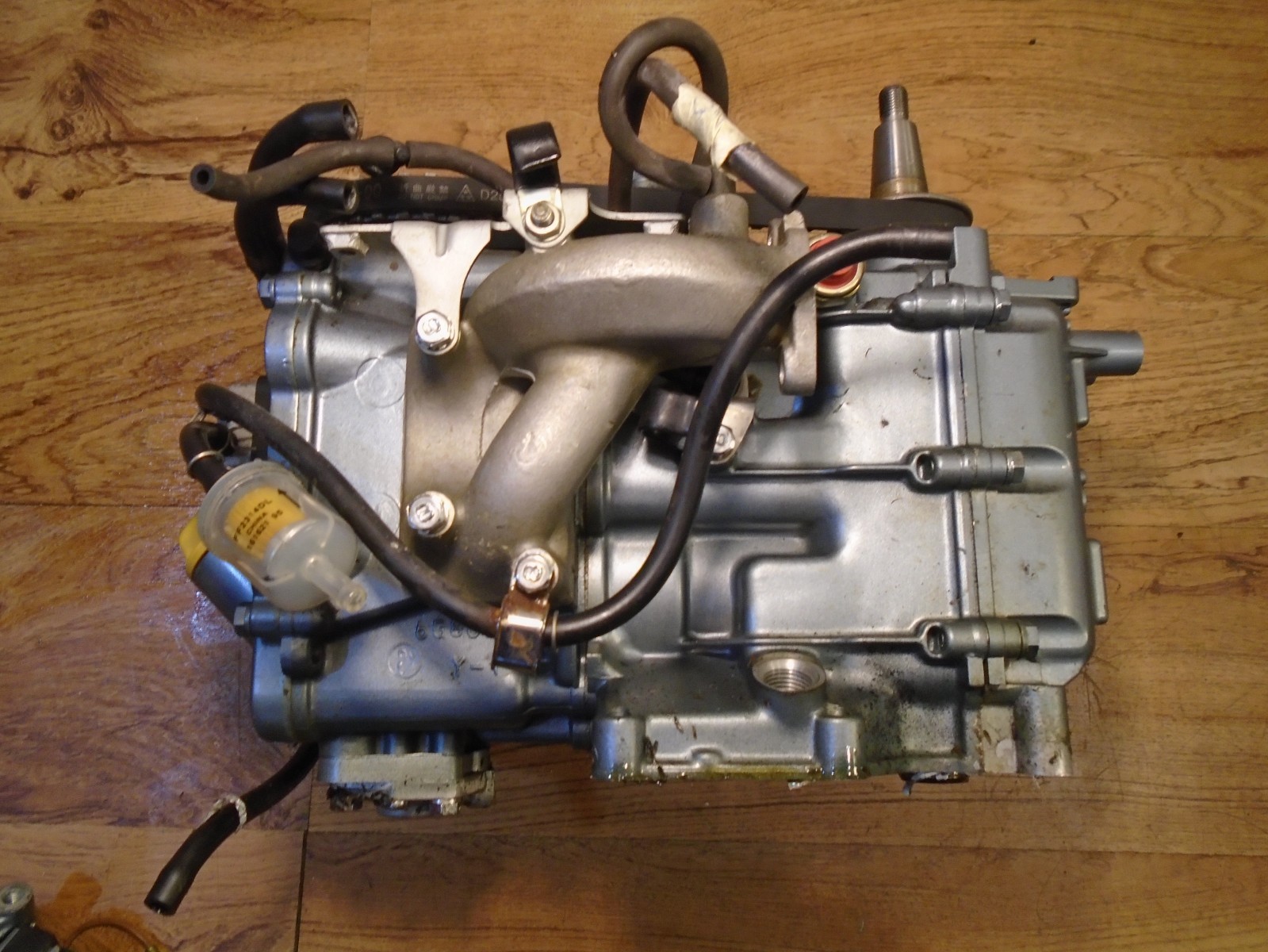 1985-1989 Yamaha 9.9 hp 4 stroke powerhead crankcase assembly