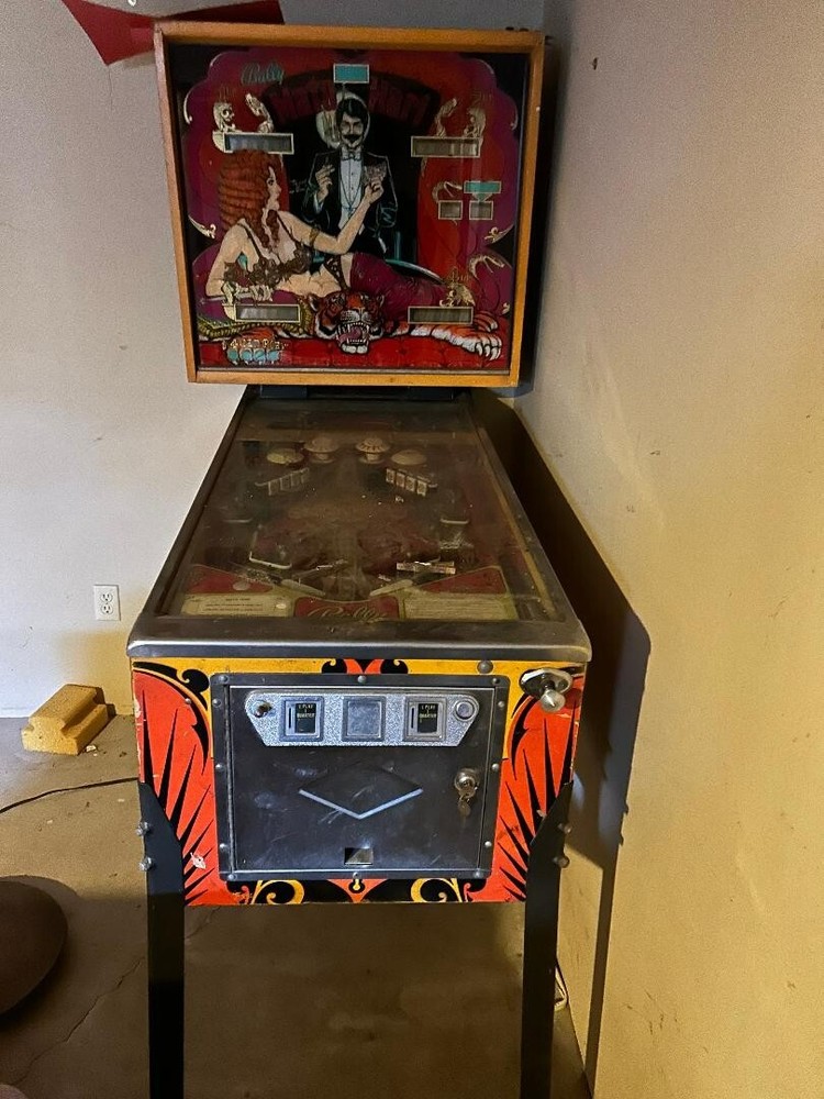 1978 bally mata hari pinball machine