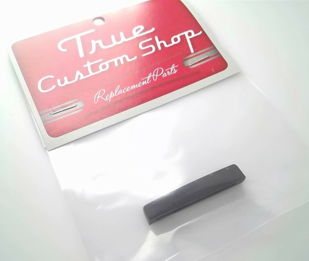 True Custom Shop® Black Graphite 6-String Slotted Guitar Nut for Jackson