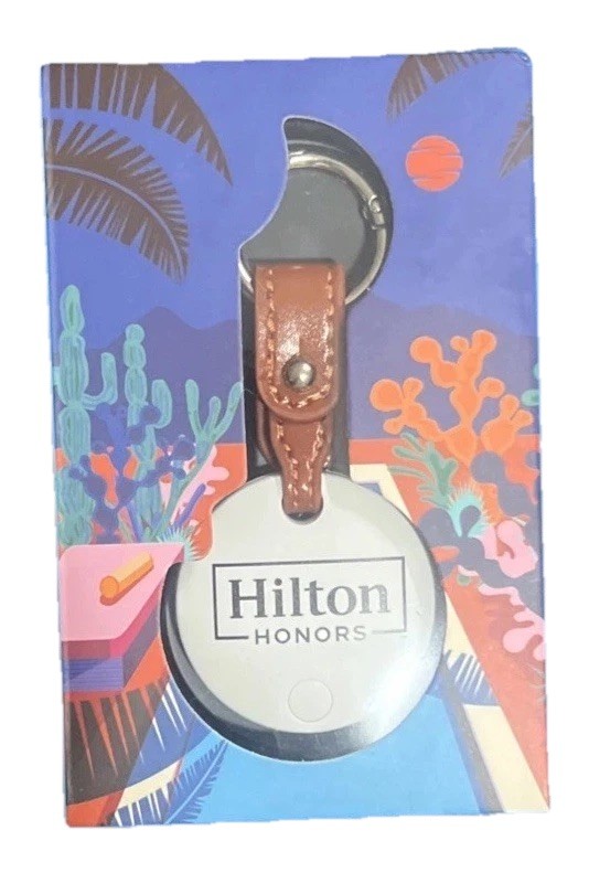 Hilton Honors Spot Pro Bluetooth Tracker Key Finder Locator Tag iOS Android NEW