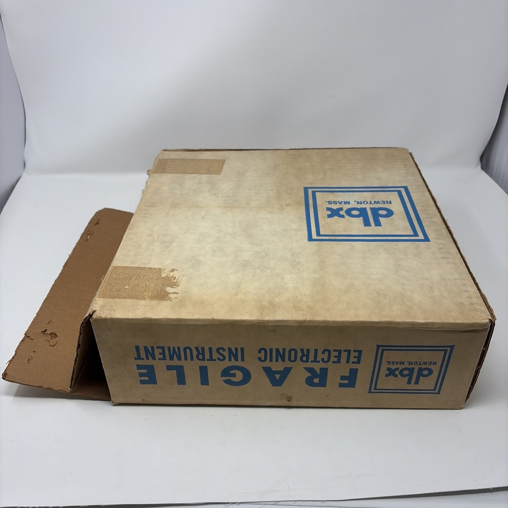 DBX 1BX Dynamic Range Expander New Open Box