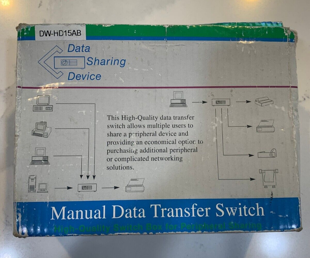 High-Quality Data Transfer Switch Box MT-15-2C