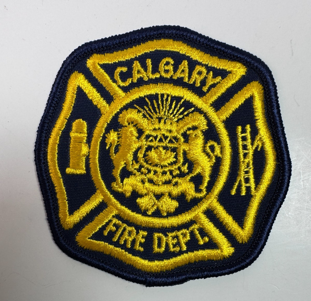 2.75" Calgary Fire Canada Patch W7a