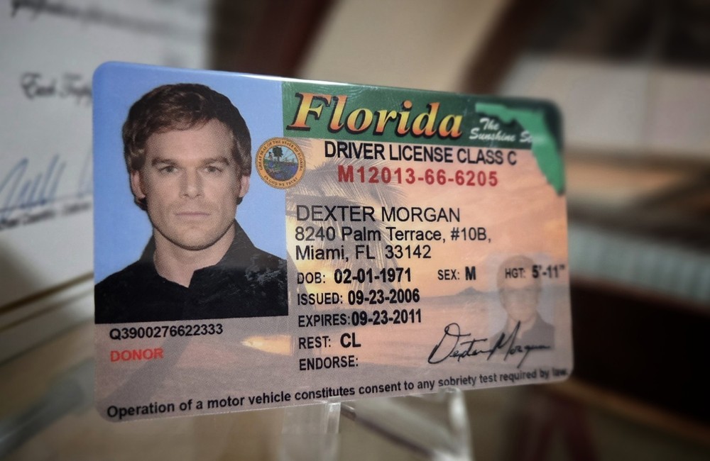 Dexter Morgan Replica Driver License Prop