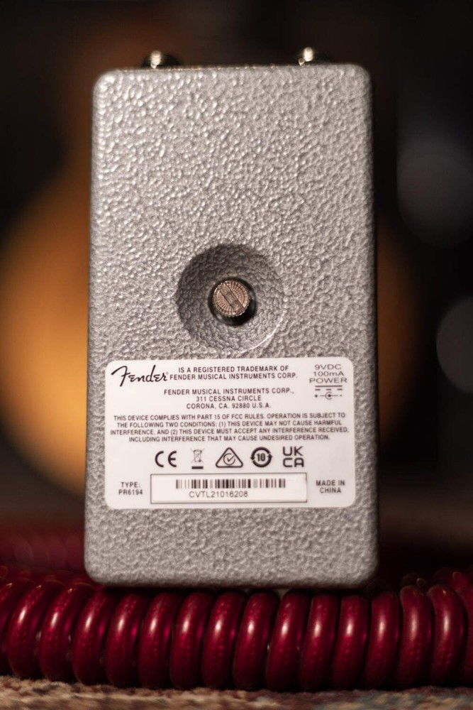 Fender Hammertone Flanger Guitar Pedal