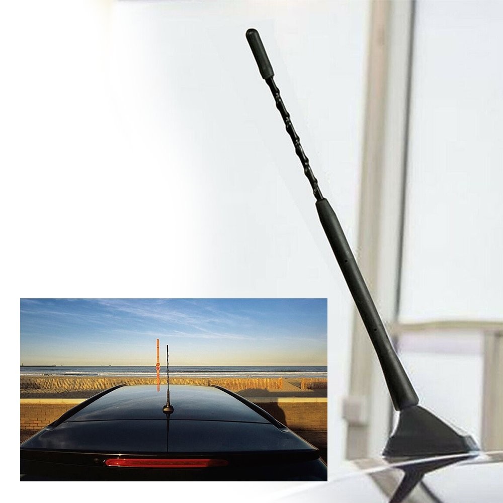 Car Radio AM/FM Antenna Aerial Signal Booster Black?Accessories