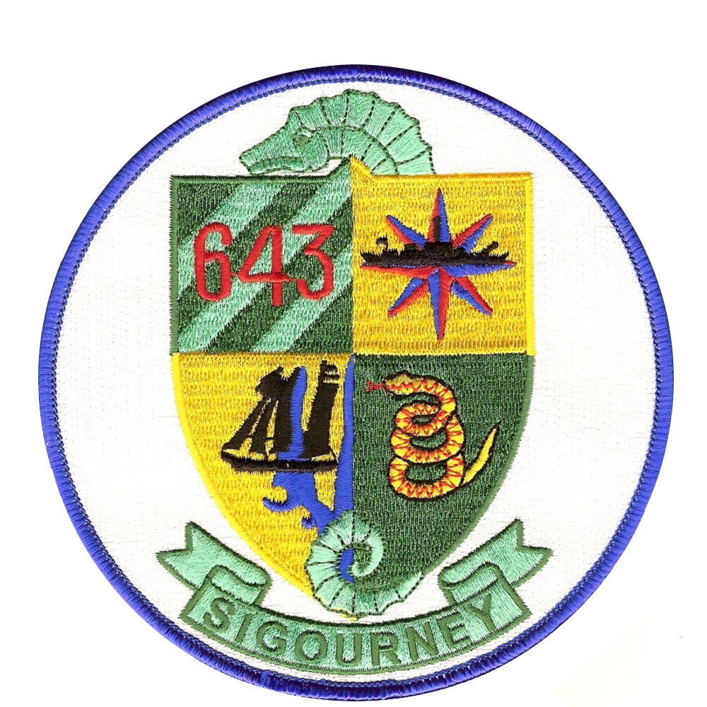 DD-643 USS Sigourney Patch