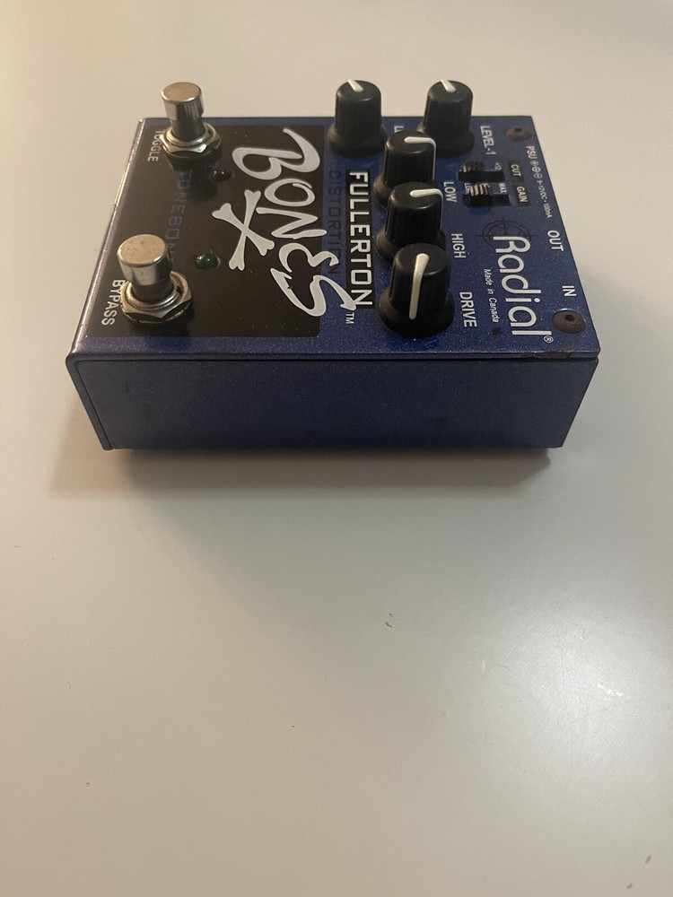 Radial Engineering Tonebone Bones Fullerton Distortion Guitar Effect Pedal