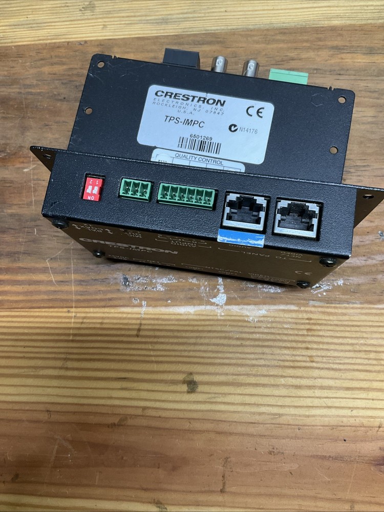 Lot of 2 Crestron TPS-INPC Interface Modules – Untested, AS-IS