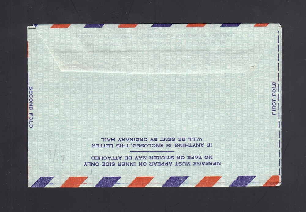 UC16a Mint Aerogramme, Scott $45.00