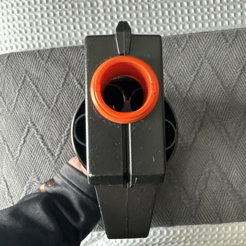 Nerf N-Strike Maverick REV-6 Blaster Custom Painted Black