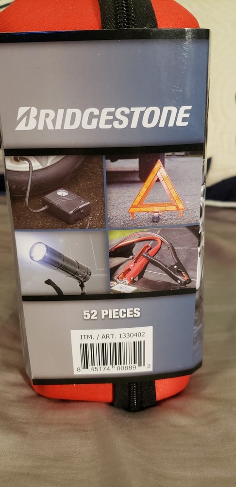 Bridgestone Auto Emergency Kit 52pc Costco