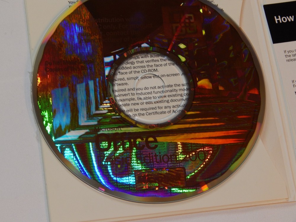 Microsoft Office 2003 Basic Edition Disc CD Rom - VD8