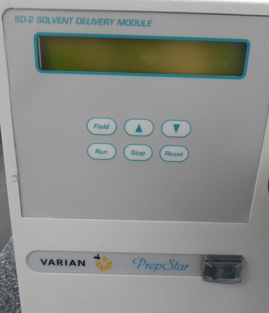 VARIAN PREPSTAR SD 2 SOLVENT DELIVERY PUMP MODULE W/ POWER CABLE