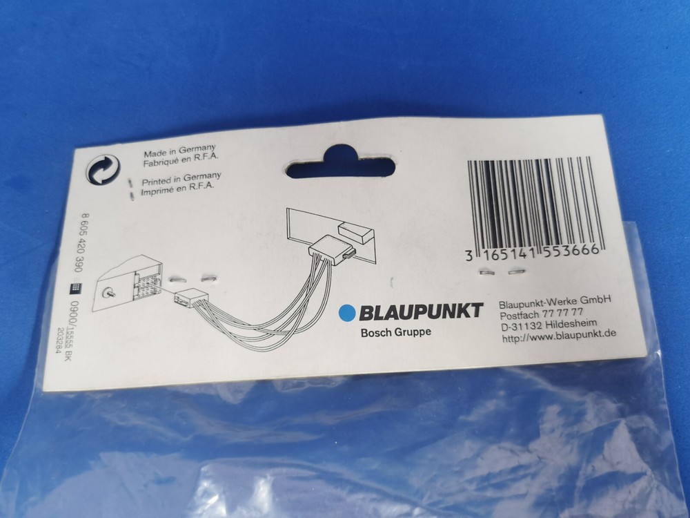 Blaupunkt Steering Wheel Remote Control Interface 7607647093 ISO-ISO
