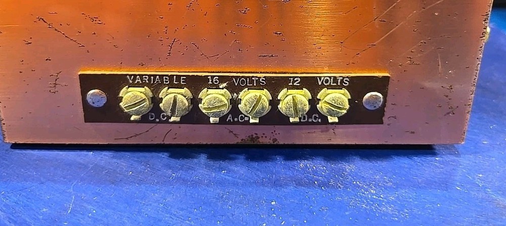 THROTTLE PACK, MODEL3, MODEL RECTIFIER CORPORATION, Restoration, Needs Fuse