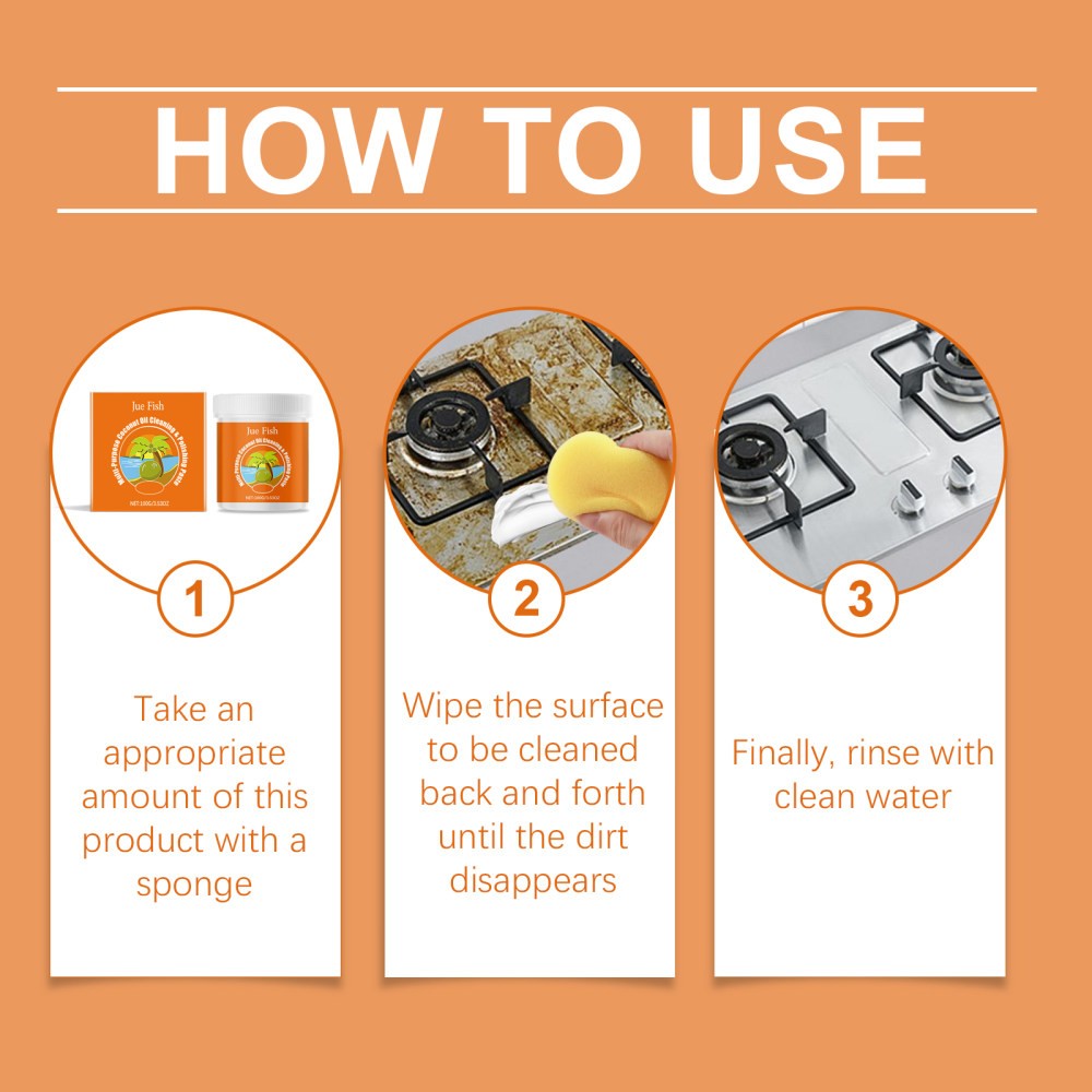 multi-pose degreasing cleaning paste cleaning decontinat