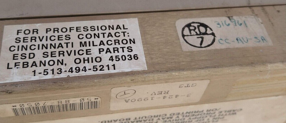 Cincinnati Milacron 3 424 1990A Floppy Drive