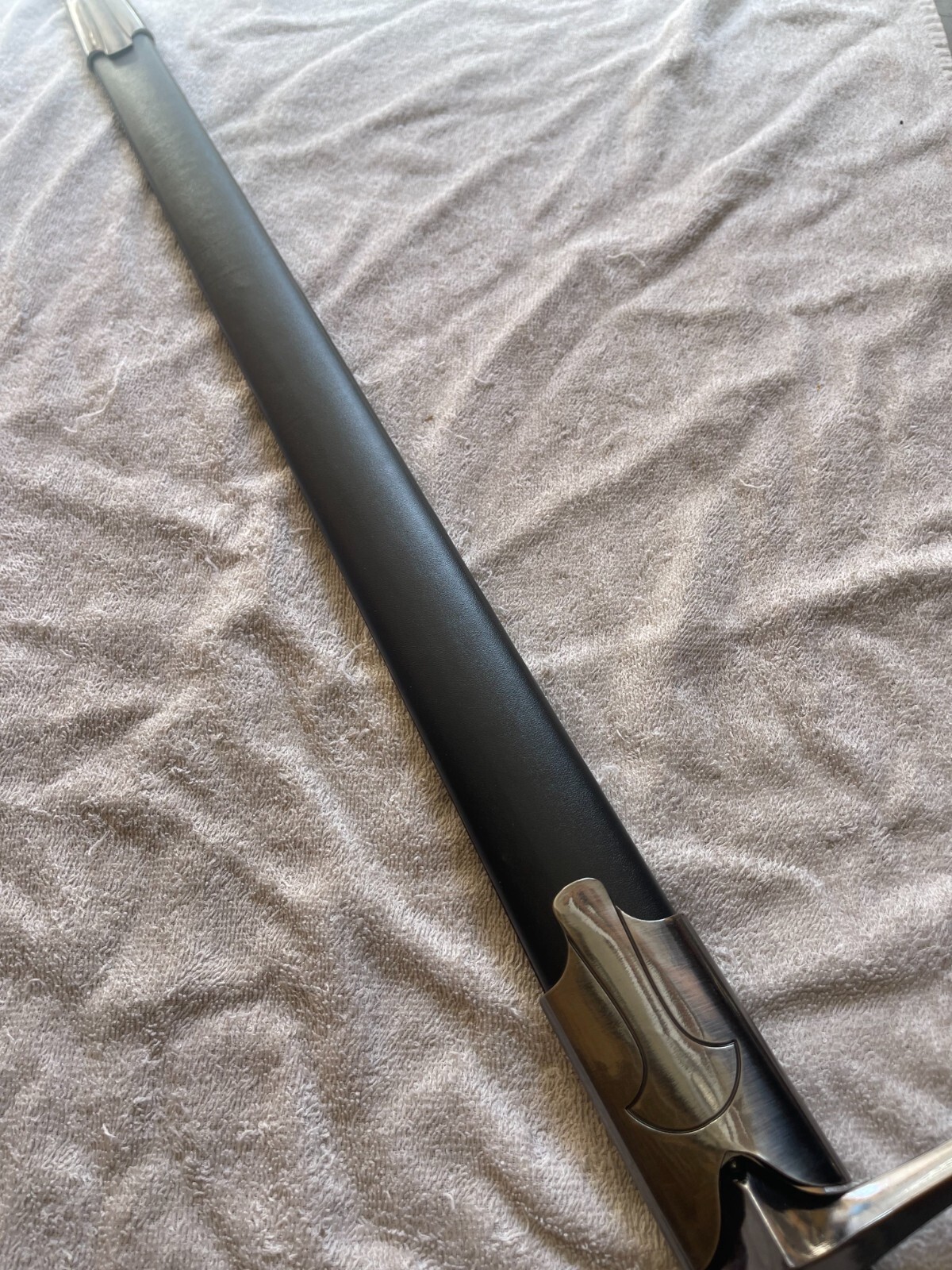 [OPEN BOX]41" Medieval Stainless Steel Elendil Sword lord Aragon Western Knight