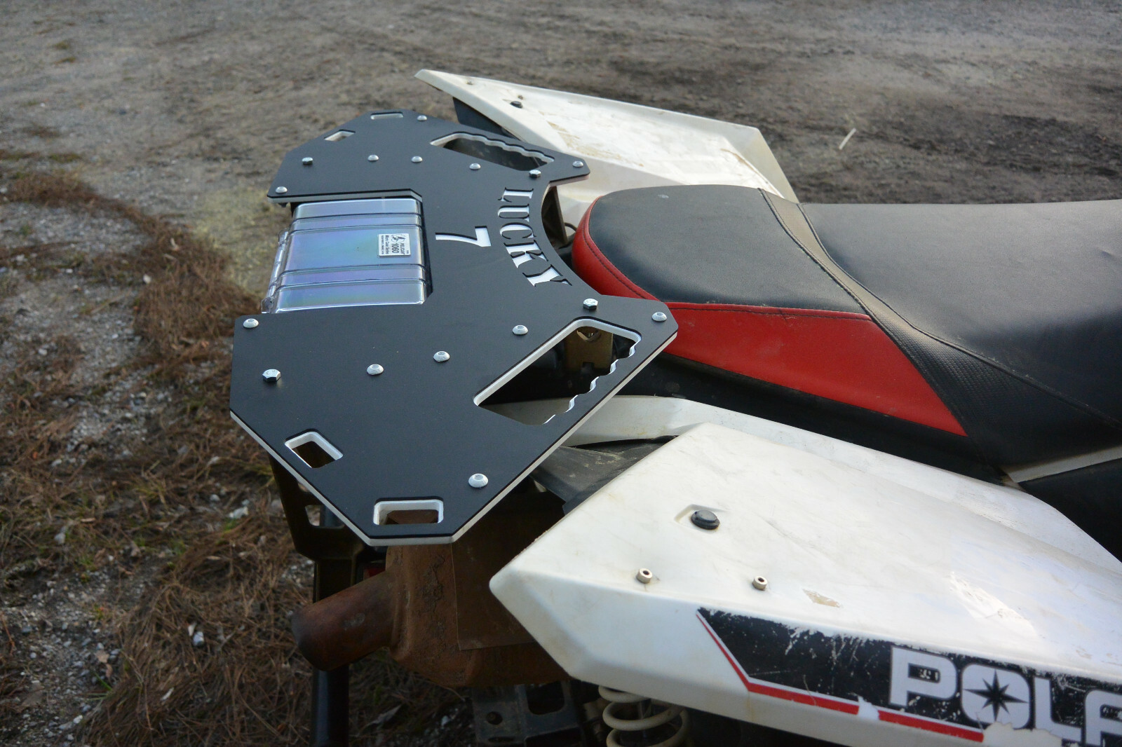 2013-2023 Polaris Scrambler 850 1000 Rear Rack w/ Storage Case