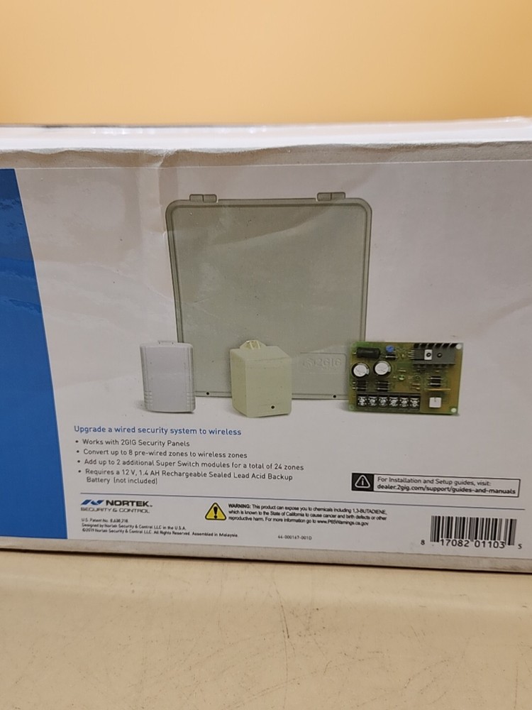 Linear 2GIG-TAKE-KIT1 Hardwire Conversion Kit 8 Pre Wired Zones New