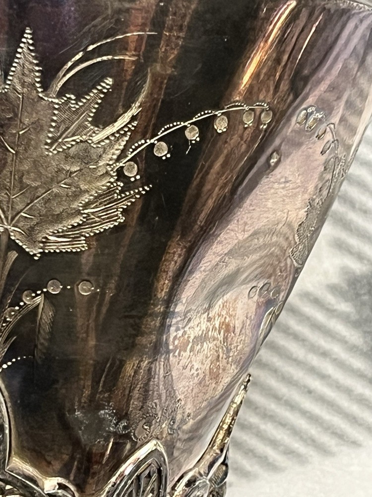 Meriden Britannia Silverplate Tea & Coffee Pattern 1881 9pc Set Victorian